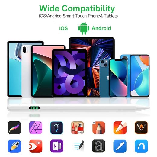 Generic Stylet tactile universelle Compatible avec iOS/Android/Windows - image 3