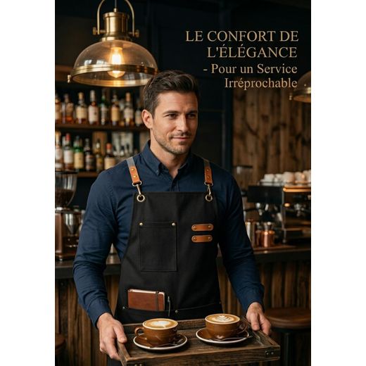 Generic Tablier Imperméable Premium avec Bretelles Réglables – Confort & Protection Totale - image 4