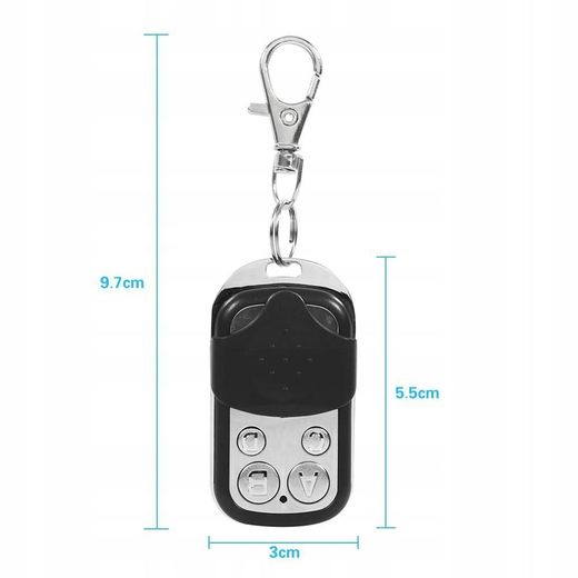 Generic Télécommande Universel 433 MHz, pour porte de Garage, porte électrique - image 3