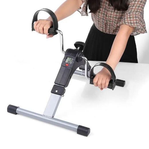 Generic Mini vélo d'appartement à pédale, Entraîneur de mouvement pour bras et jambes, Pédalier Pliable Pratique - image 3