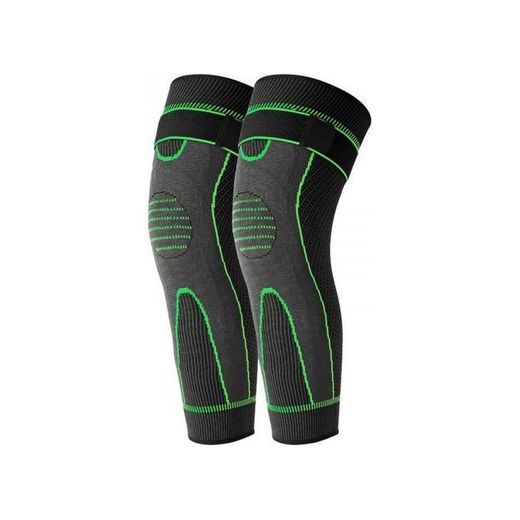 Generic 2 bande compression genou jambe mollet soutien mèdical elastique - image 3