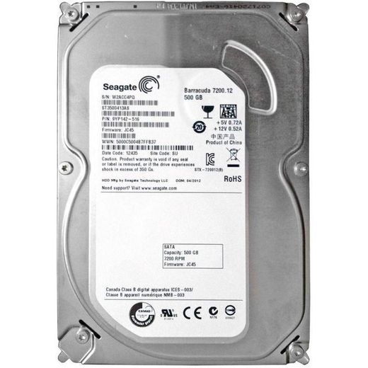 SEAGATE Disque Dur 500Go SATA 3.5 Barracuda ST500DM002 20mm 7200rpm 16Mo - image 2
