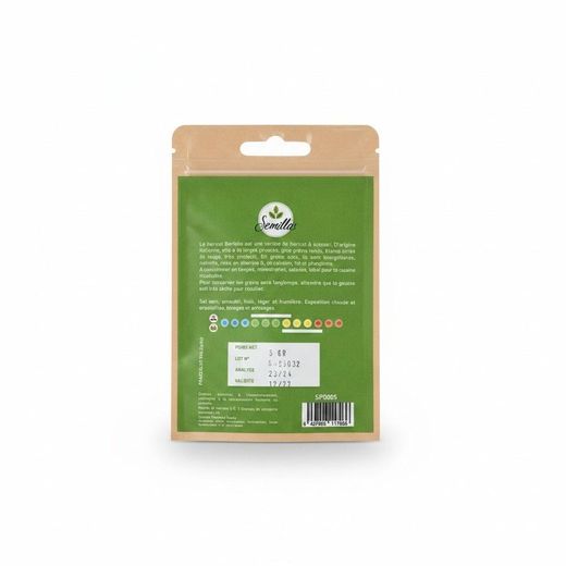 Generic Graines de Haricot Borlotto - Semences de Légumes - Jardinage - Lot de 2 - image 2