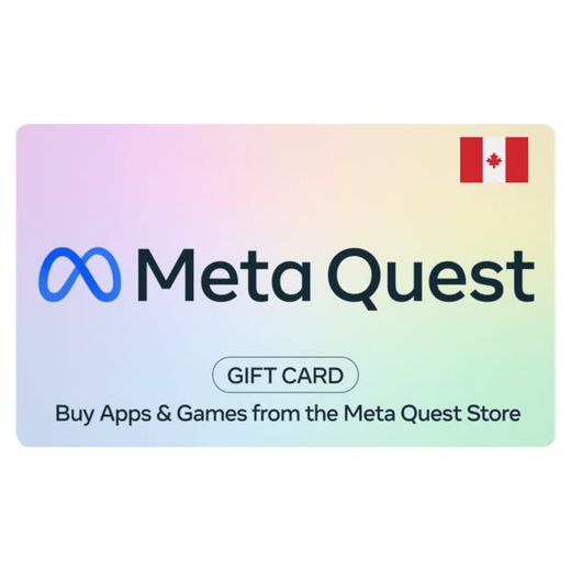 Carte Meta Quest 50 CAD (Canada)