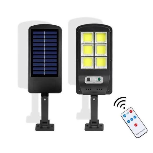 Generic Lampe Solaire d'Extérieur à LED avec Détecteur de Mouvement Applique Murale Étanche avec Télécommande Projecteur de Sécurité Solaire Lampadaire à Énergie Solaire - image 2