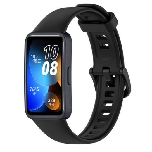 Generic Bracelet de rechange pour Huawei Band 8 / 9 / 10 - Noir - image 4