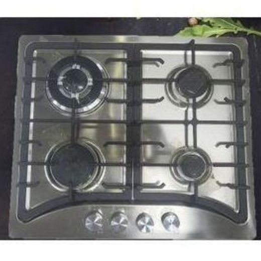 Active chef H4-60ES Plaque Encastrable À Gaz 5 Feu 70 Cm Inox Grilles En Fonte Renforcée Allumage Électrique - image 2