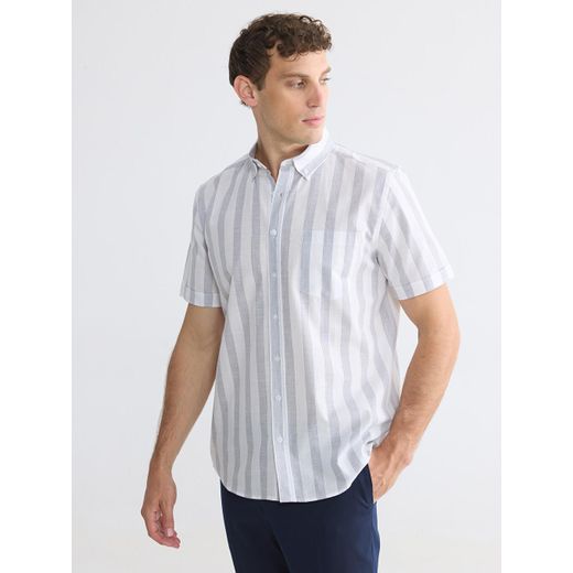 LC Waikiki Regular Fit Striped Dobby Men's Shirt