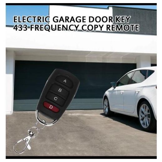 Generic Télécommande Universel sans fil 433 MHz, porte de Garage, porte électrique - image 2