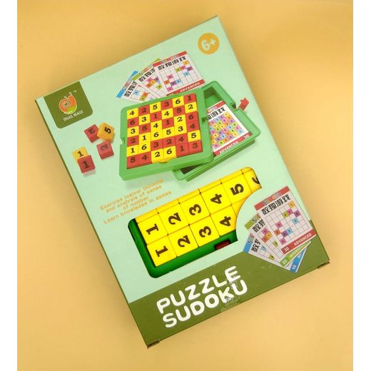 Generic Jouet d'intelligence japonaise PuzzleSudoku en bois - image 4