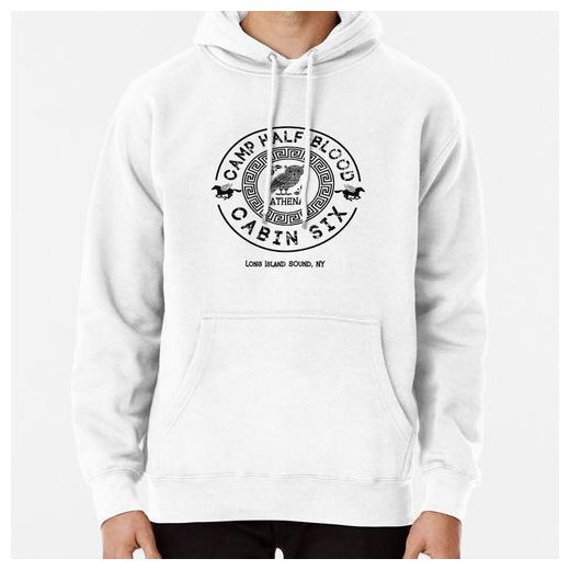 Generic Cabin Six - Athena - Percy Jackson - Camp Half-Blood - Pu Sweats Capuche Hoodie