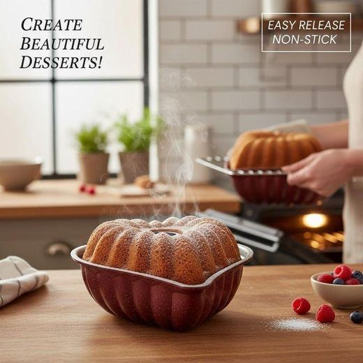 Generic Moule à Gâteau en Forme de Cœur - L'Art de la Pâtisserie Créative - image 2
