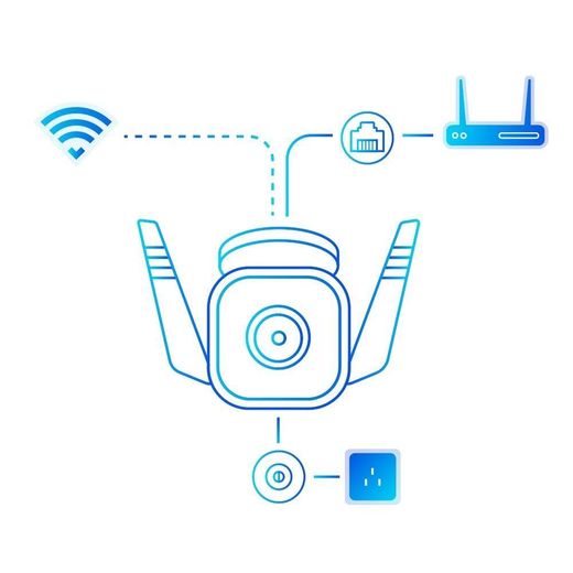 TP-Link Caméra de sécurité WiFi Outdoor tapo c310, Caméra de Surveillance WiFi ip 3Mp - image 4
