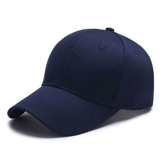 Casquette Sport Bleu Marine, Casquette Unisexe, Bleu Simple