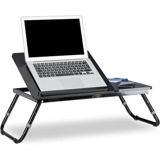 Generic Table Support Inclinable Ordinateur Portable, Bois , pour Lit, Réglable - image 2