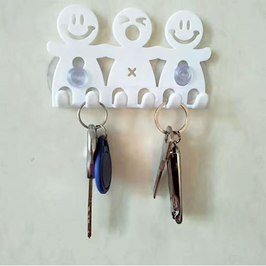 Generic Porte-brosse à dents mural, ventouse, 5 positions, mignon, polaire, HOSets, accessoire salle de bain - image 4