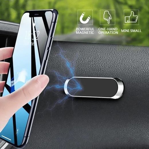 Generic Support magnétique universel pour smartphone, accessoire de voiture compact permettant une utilisation facile d'une seule main
