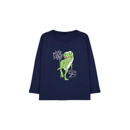 Trendyol T-Shirt Pour Garçons Coton - Bleu Ciel - image 2