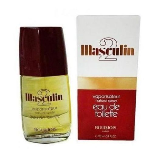 Bourjois Masculin 2 Eau de Toilette pour hommes cedre et musc  Made in FRANCE