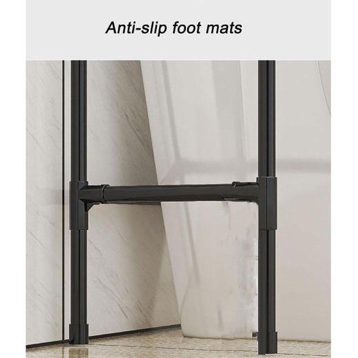 Generic Support toilette, étagère de rangement au-dessus des toilettes, organisateur salle de bain, meuble de rangement compact, étagère WC pratique, étagère multifonction salle de bain, support surélevé toilette - image 2