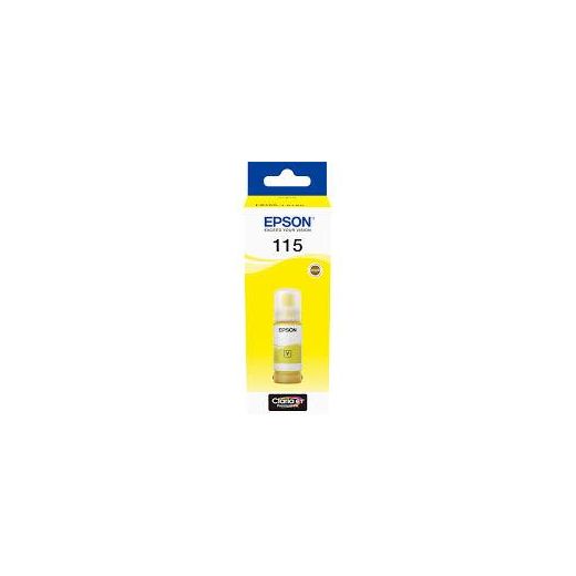 Epson Bouteille d'encre 115 Jaune EcoTank d'origine (C13T07D44A)