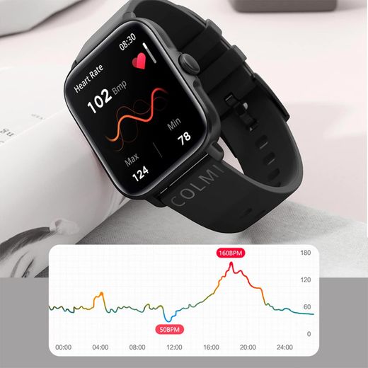Colmi Montre connectée p71 avec appels vocaux et assistant vocal,pour hommes et femmes - image 3