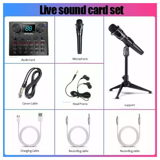 Generic ensemble de microphone Avec Carte Son - image 3