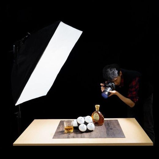 Generic Kit d'Éclairage Studio Softbox Rectangulaire avec Trépied & Ampoule – Éclairage Continu pour Photographie, Vidéo & Streaming - image 3