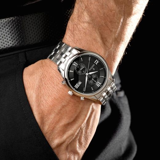 Festina Le chronographe urbain en acier inoxydable pour hommes - Avec dateur - F6854/8 - image 2