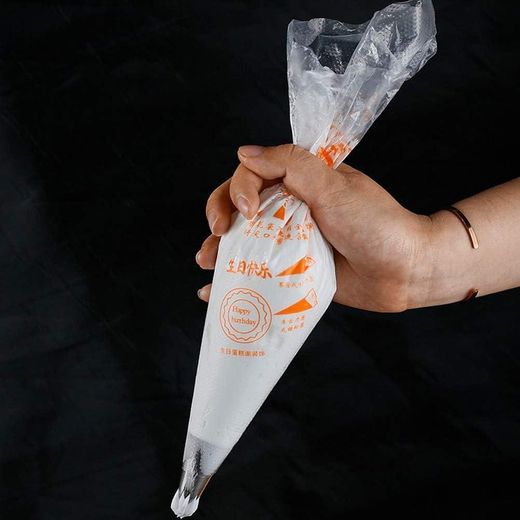 Generic Lot de 100 Poches à Douille Jetables pour Décoration Gâteaux, Crèmes & Pâtisseries - image 3