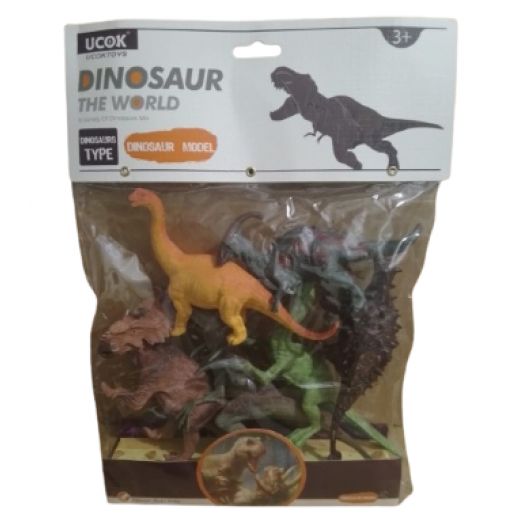 LOT DE 6 DINOSAURES