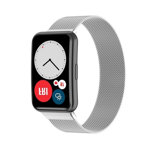 Generic For Huawei Watch Fit Replacement Strap Watchband (Silver) - image 2