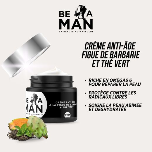 BE A MAN Crème anti-âge
