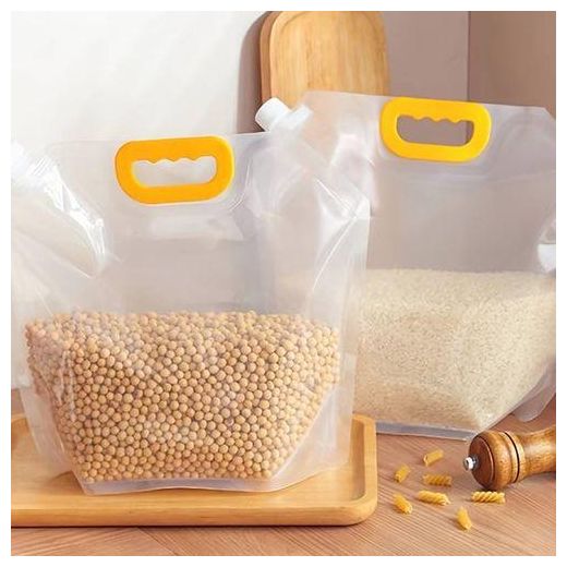 Generic Sachets hermétiques refermables, 3Pcs Sacs d'Emballage alimentaire anti-humidité et anti-insectes - image 2