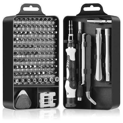 Generic Tournevis de Précision Boite 115 en 1 Réparation Téléphone PC Bricolage