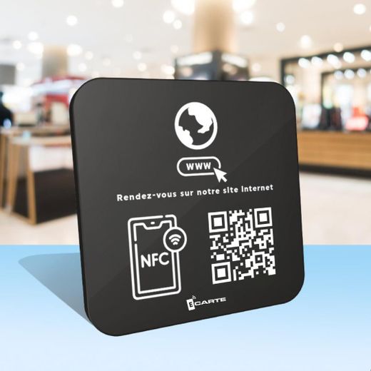 Plaque NFC Site Internet