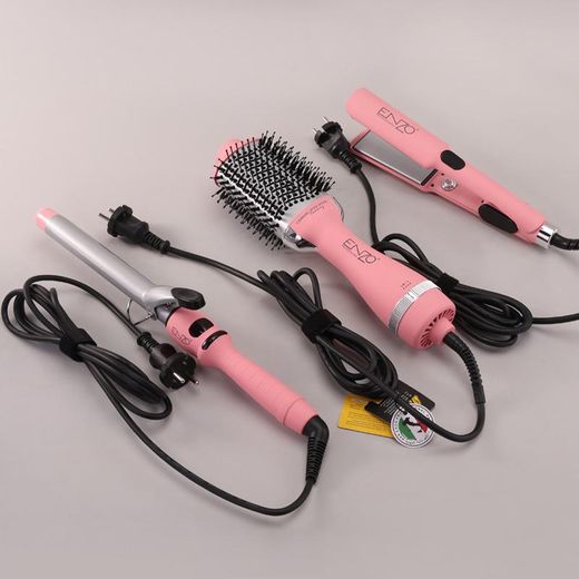 Enzo Brosse Coiffante Professional – Kit Coiffure 4 en 1 en Céramique avec Technologie Ionique et Chauffage Rapide EN 5610 - image 4