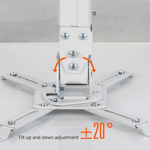 Generic Support projecteur LCD de montage mural pour plafond Ajustable - image 4