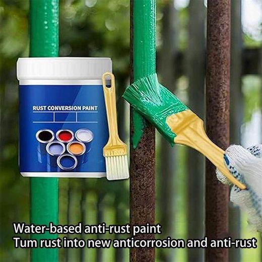 Generic Peinture Antirouille à Base d’Eau 2-en-1 – Convertisseur de Rouille et Revêtement de Protection Durable, Étanche et Résistant aux Intempéries pour Métal, Portails, Mobilier Extérieur et Aménagement Paysager - image 4
