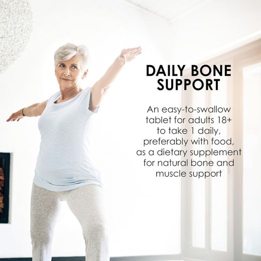 Generic MASON NATURAL Vitamine K2 + D3, 100 jours d'approvisionnement, avec calcium pour le soutien normal des os et des muscles, comprimés - image 3