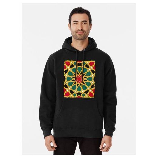 Generic Royal Colorful Islamic Geometric - Colorful Islamic Pat Sweats à Capuche Hoodie - image 2