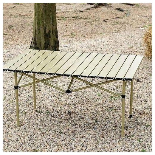 Generic Table de Pique-Nique Pliante – 95x55x50 cm, Parfaite pour le Camping et les Voyages - image 2