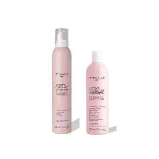 Byphasse Mousse Activ Boucles 300ml + Creme nourrissante activ boucles 250 ml