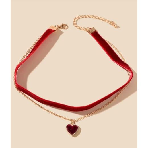 Generic Collier ras du cou tendance avec pendentif en forme de clavicule pour femmes - image 4
