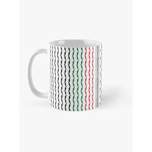 Generic I Love Palestine My Homeland Palestinian Map With Kufiya - Coffee & Tea Mug - image 3