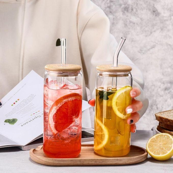 ZIOISNM A-Z Lettre Verre avec Paille 500 ml Verre Matcha avec Couvercle Cadeau Femme Idéal Cadeau Femme Anniversaire Noël ou Saint-Valentin pour Épouse Mère ou Couple (A
