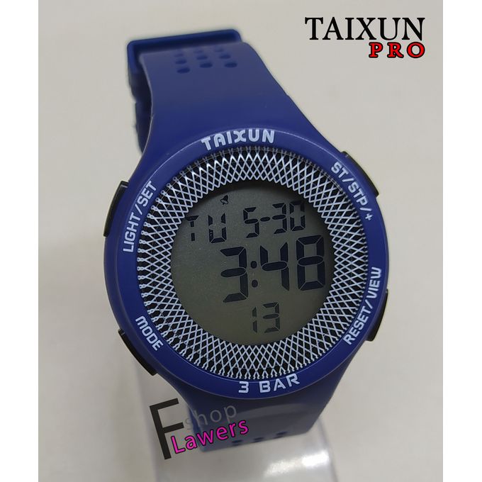 Compare Taixun Montre Taixun Sports Numerique Multifonction Resistant a l Eau bleu Price