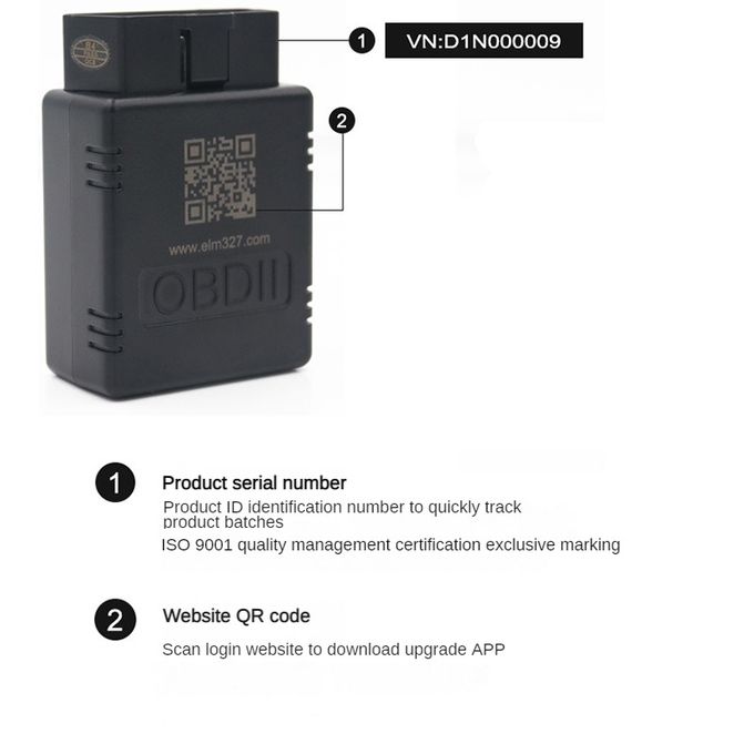 Generic OBD2 Scanner Elm327 V1.5 Code Reader OBDII Diagnostic Tool  Diagnosis Scanner for Android IOS Windows à prix pas cher