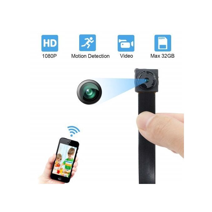 Mini Camera Espion IP-WIFI FULL HD 1080P V99 ✔️ Livraison Partout au Maroc