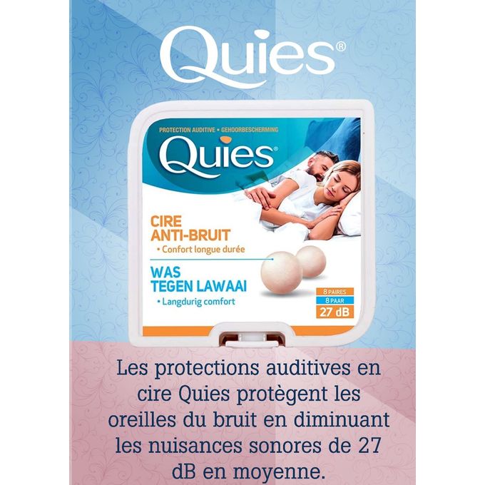 Boules Quies, protègent les oreilles 